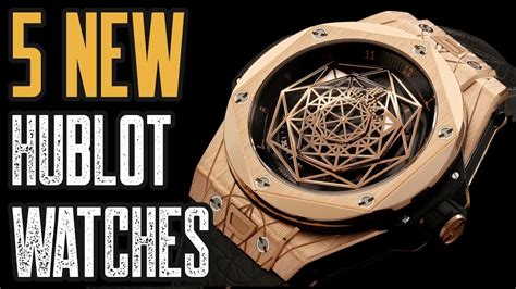 TOP 5: NEW HUBLOT Watches 2019! 